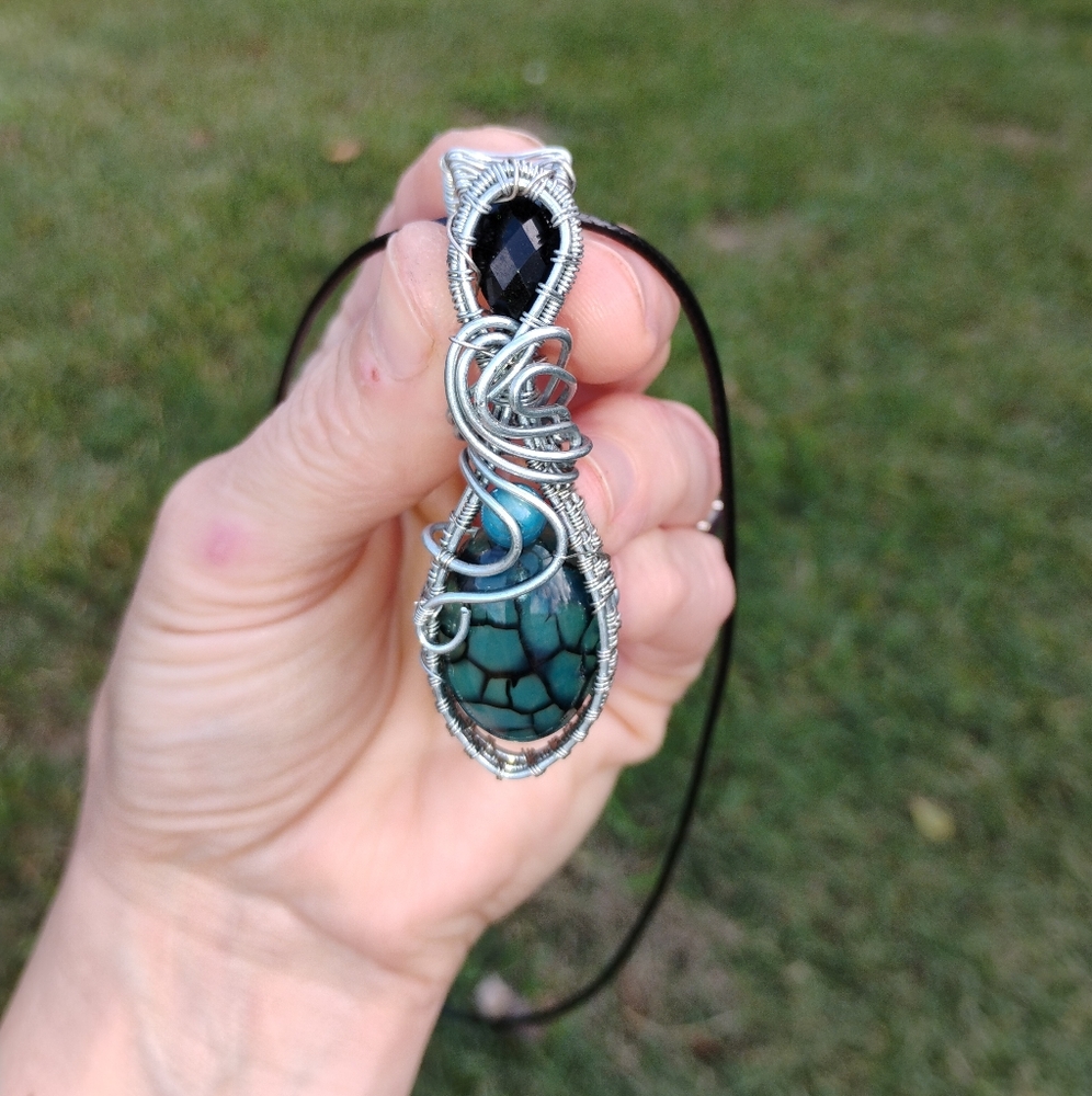 Dragon's vein necklace